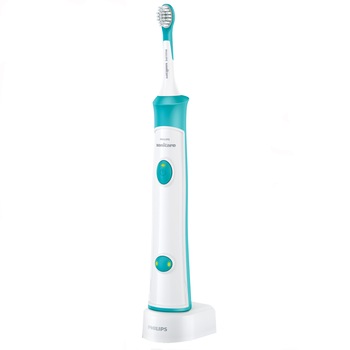 Periuta sonica electrica Philips Sonicare for Kids HX6321/04, 2 moduri de curatare, 1 cap de periere, Numar de miscari/minut 62000, Bluetooth incorporat, Aqua Periuta sonica electrica Philips Sonicare for Kids HX6321/04, 2 moduri de curatare, 1 cap de periere, Numar de miscari/minut 62000, Bluetooth incorporat, Aqua