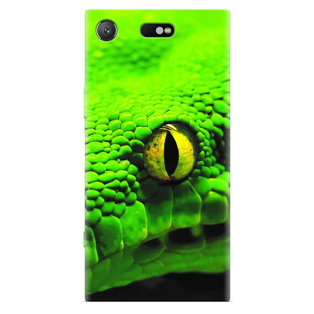 Husa silicon pentru Sony Xperia XZ Compact, Animal Eye