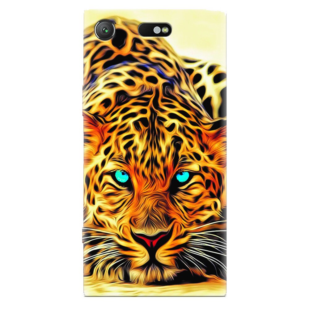 Husa silicon pentru Sony Xperia XZ Compact, Animal Tiger