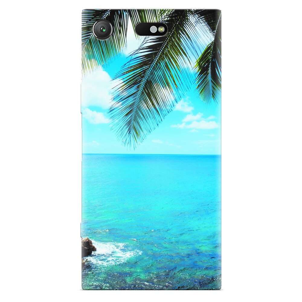 Husa silicon pentru Sony Xperia XZ Compact, Coastline