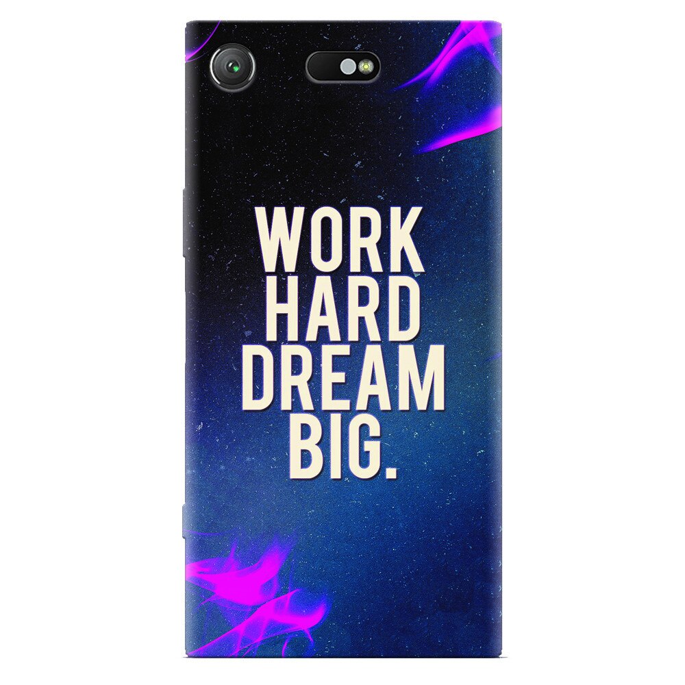 Husa silicon pentru Sony Xperia XZ Compact, Dream Big