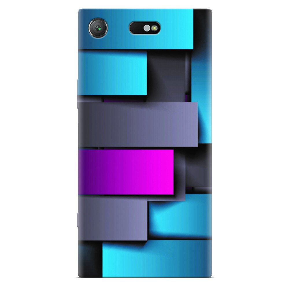 Husa silicon pentru Sony Xperia XZ Compact, Cool Abstract