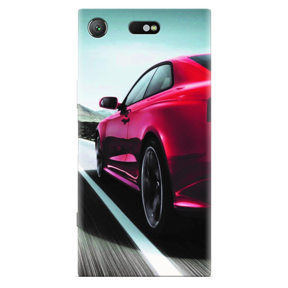 Husa silicon pentru Sony Xperia XZ Compact, Car On Road