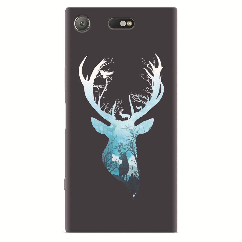 Husa silicon pentru Sony Xperia XZ Compact, Cerb