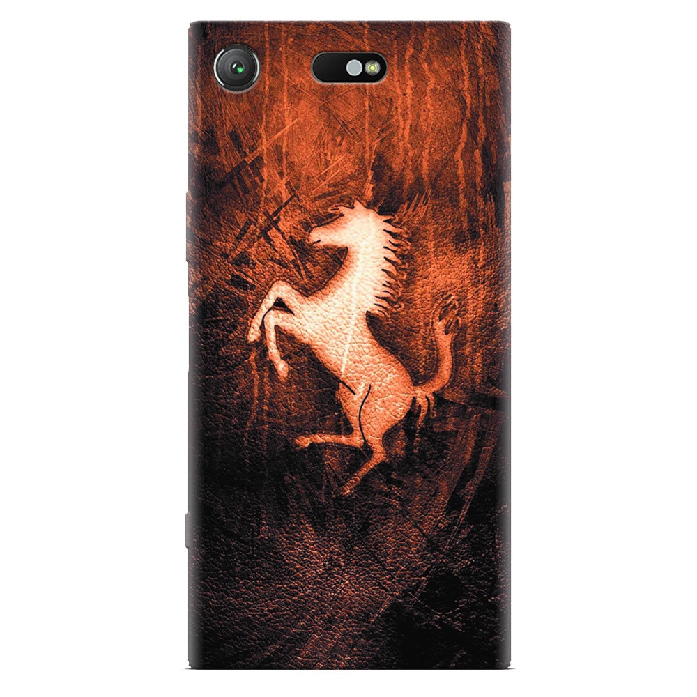 Husa silicon pentru Sony Xperia XZ Compact, Amazing Horse
