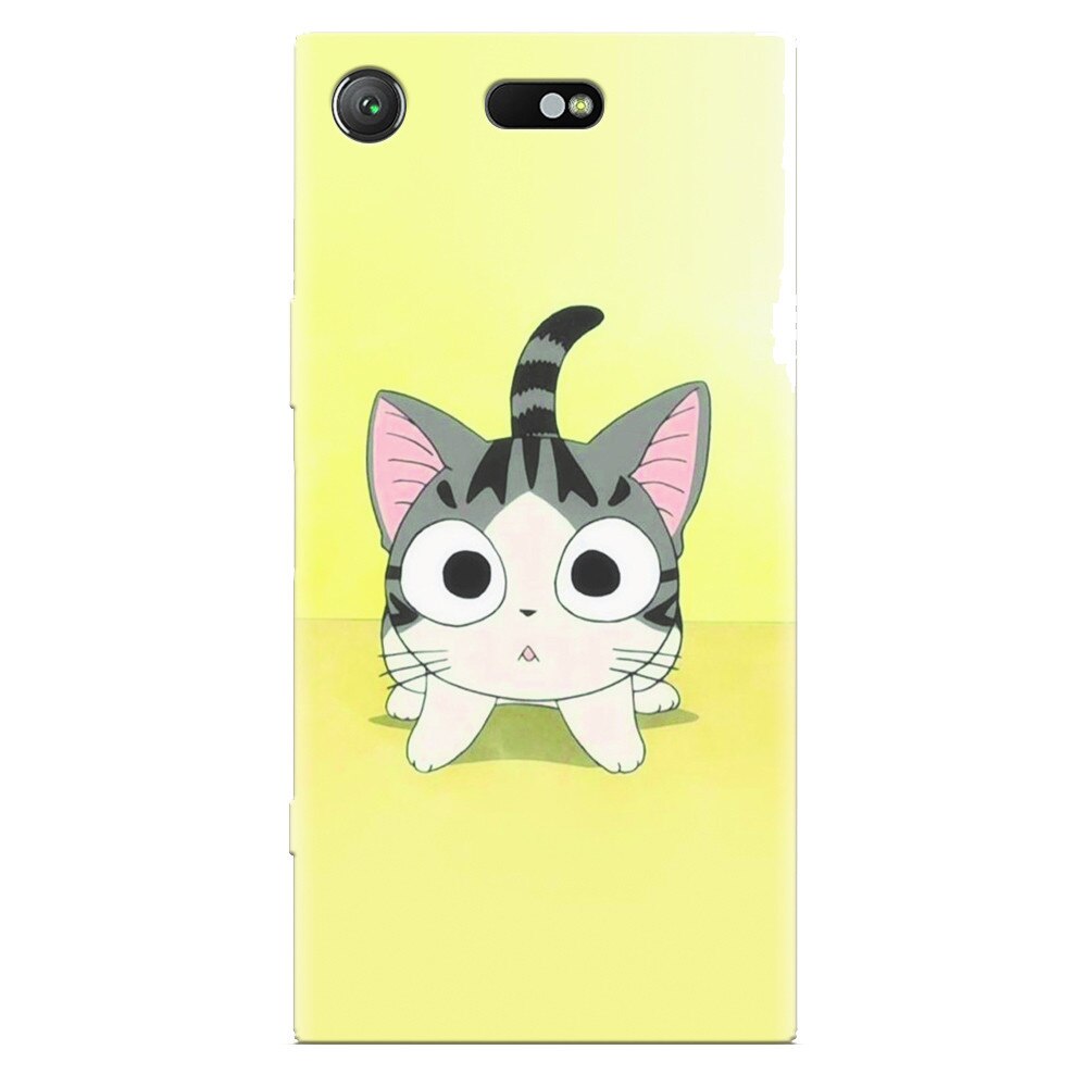 Husa silicon pentru Sony Xperia XZ Compact, Cute Ktty