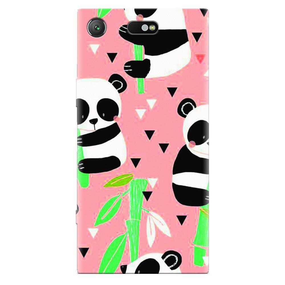 Husa silicon pentru Sony Xperia XZ Compact, Baby Panda 001