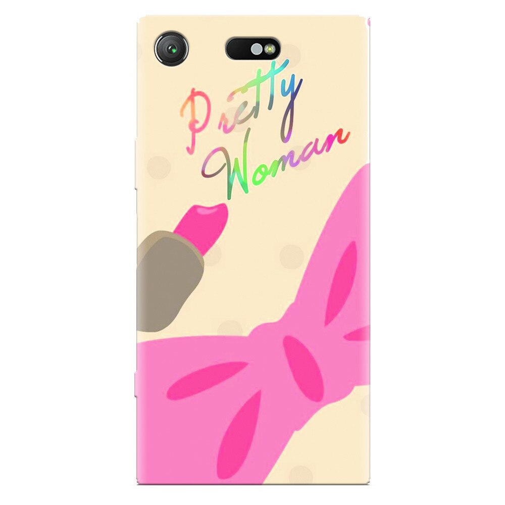 Husa silicon pentru Sony Xperia XZ Compact, Cute Girly