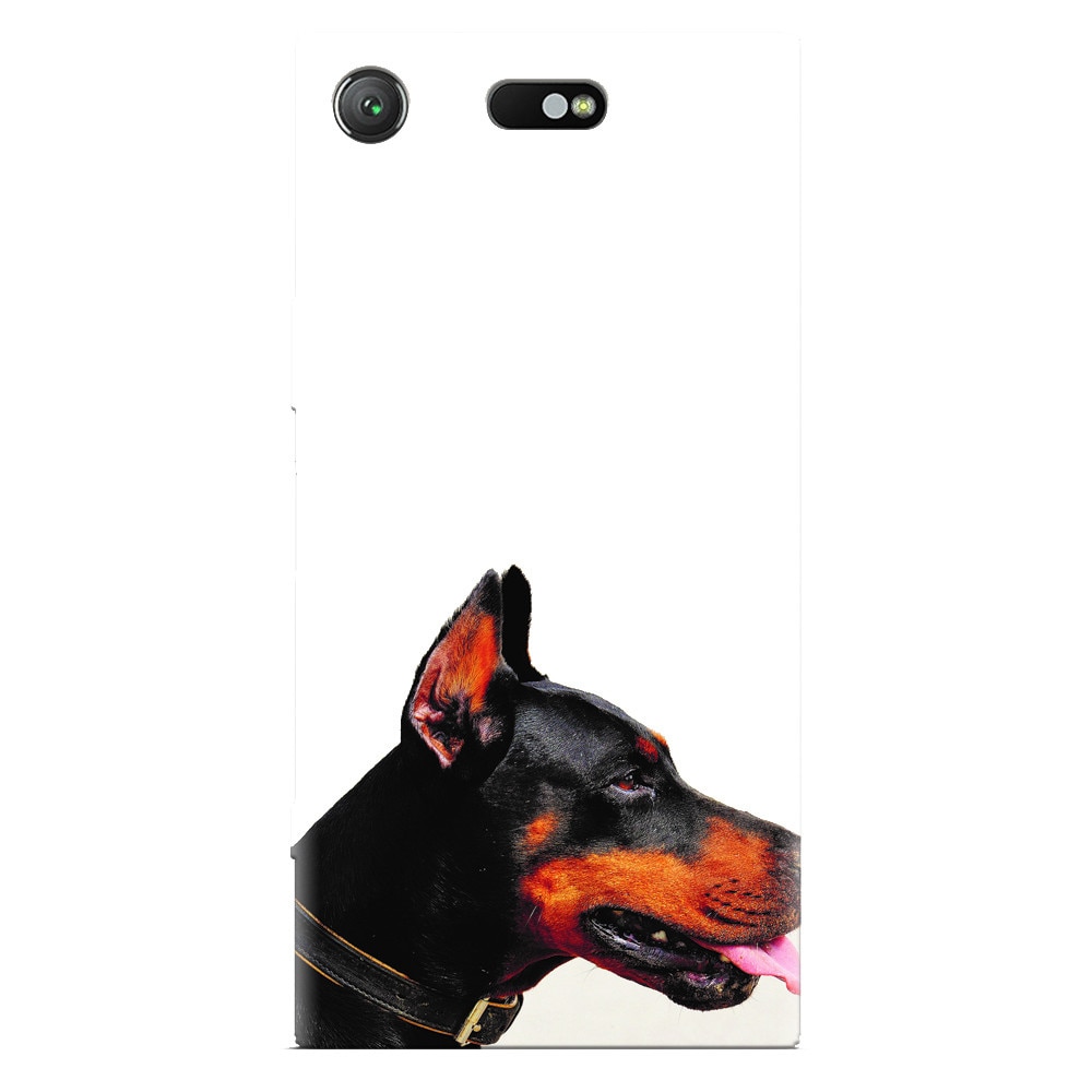 Husa silicon pentru Sony Xperia XZ Compact, Doberman