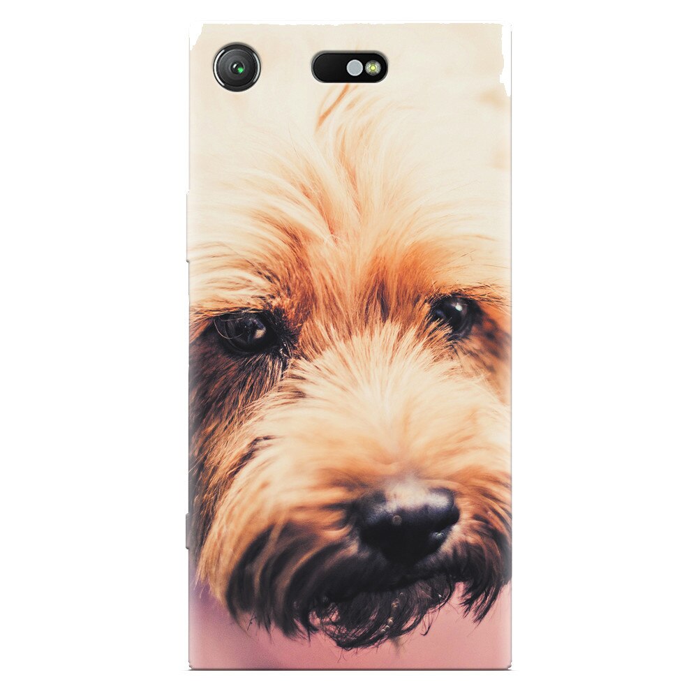 Husa silicon pentru Sony Xperia XZ Compact, Love Pup