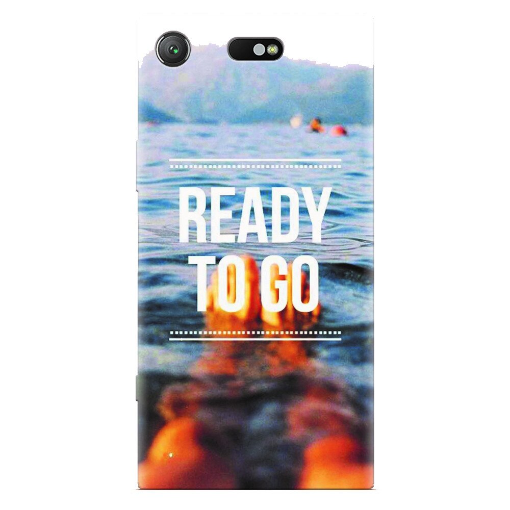 Husa silicon pentru Sony Xperia XZ Compact, Ready To Go Swimming