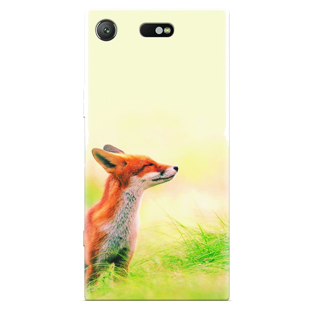 Husa silicon pentru Sony Xperia XZ Compact, Fox Scenting Breeze