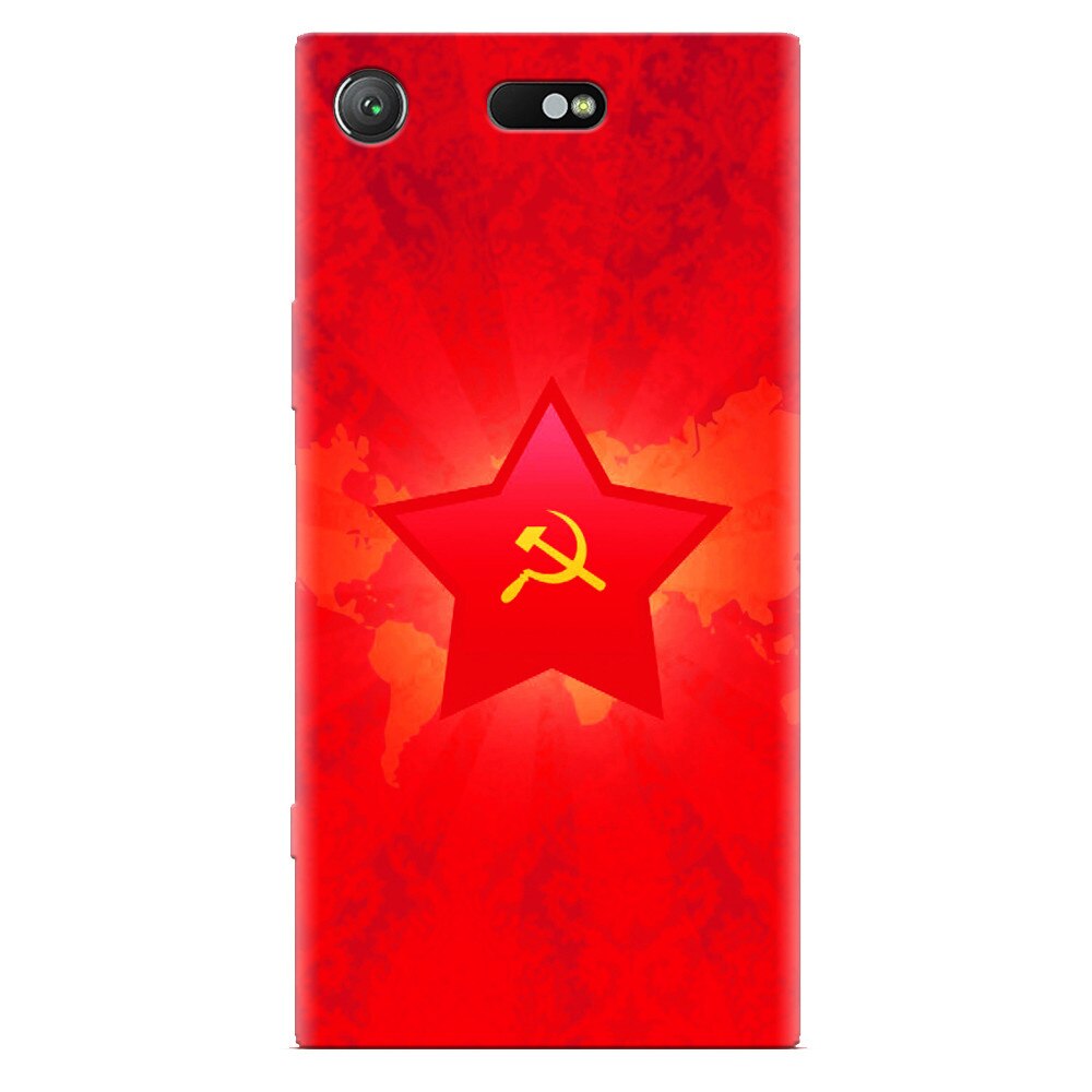Husa silicon pentru Sony Xperia XZ Compact, Soviet Union