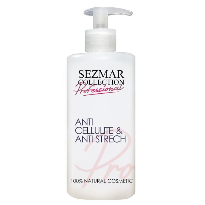 Масажно масло за тяло с Ананас Sezmar Collection, 500ml - срещу целулит и стрии