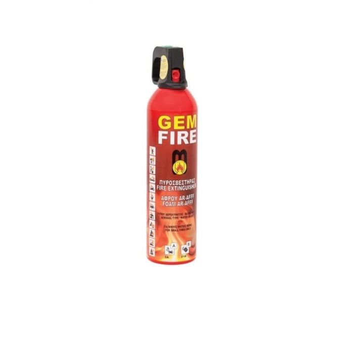 750 mg-os habbal oltó tűzoltó spray