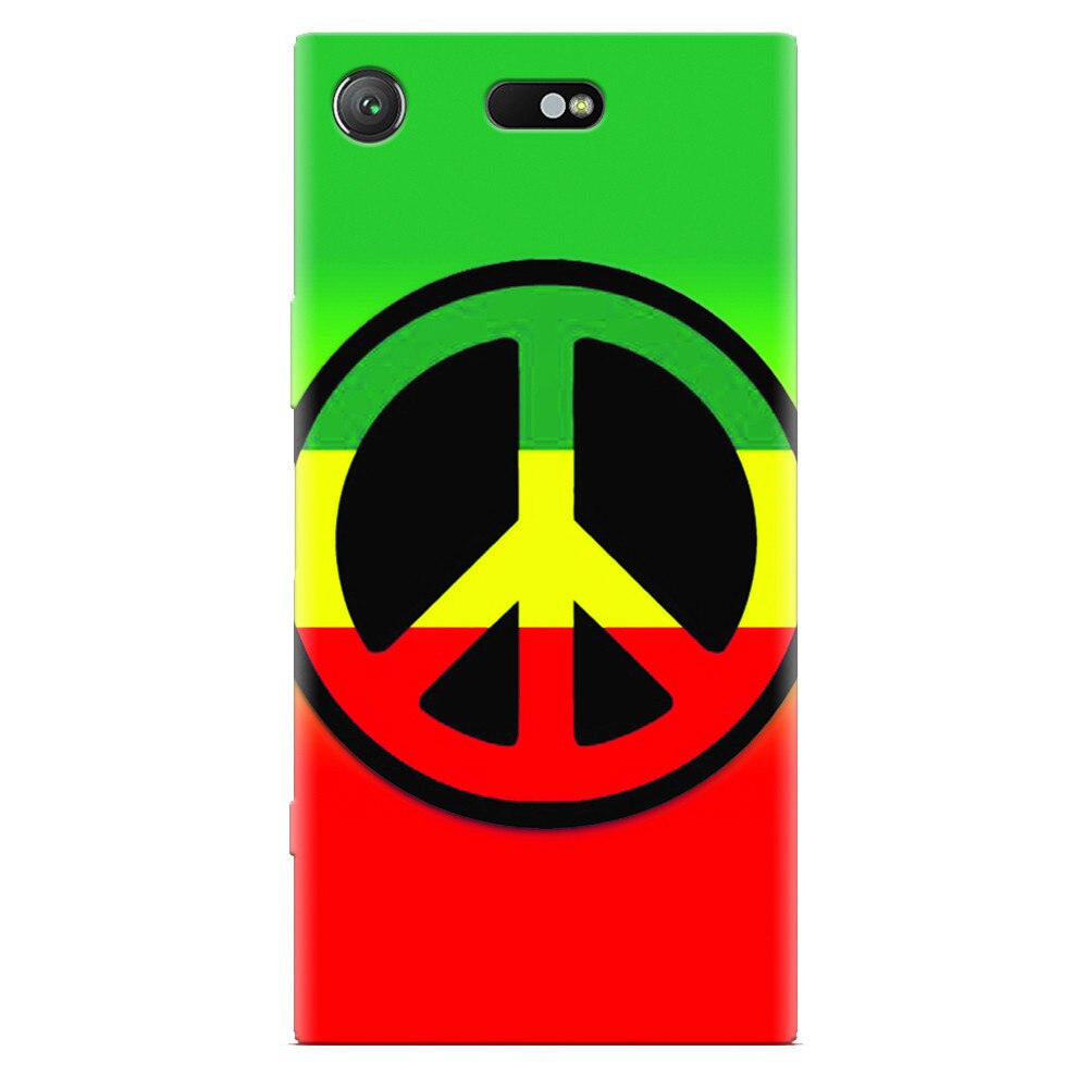 Husa silicon pentru Sony Xperia XZ Compact, Peace