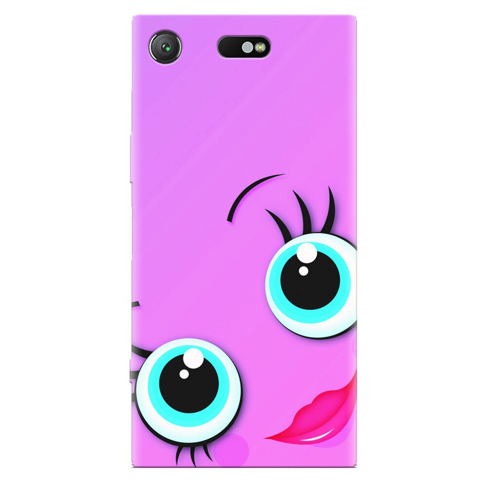 Husa silicon pentru Sony Xperia XZ Compact, Girly Cute