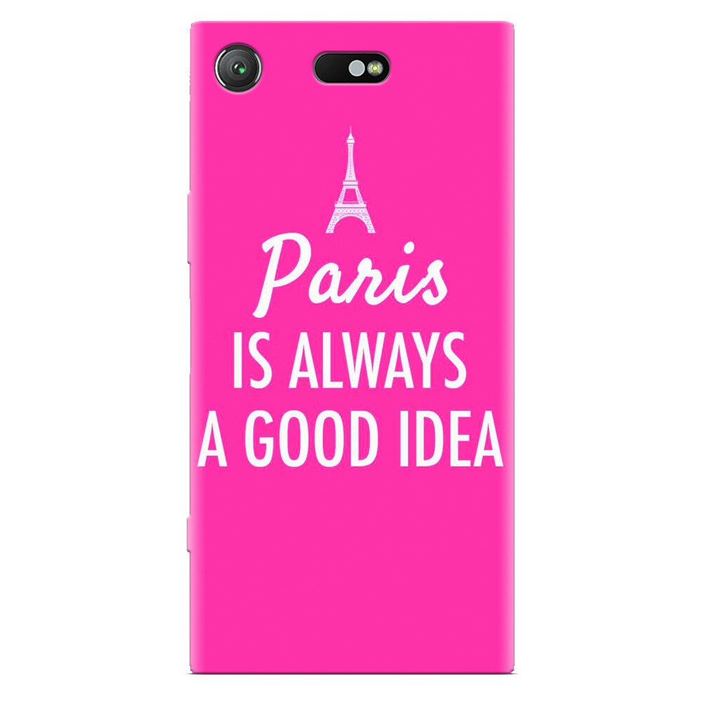 Husa silicon pentru Sony Xperia XZ Compact, Paris Is Always A Good Idea