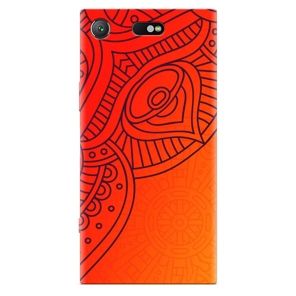 Husa silicon pentru Sony Xperia XZ Compact, Indian Design