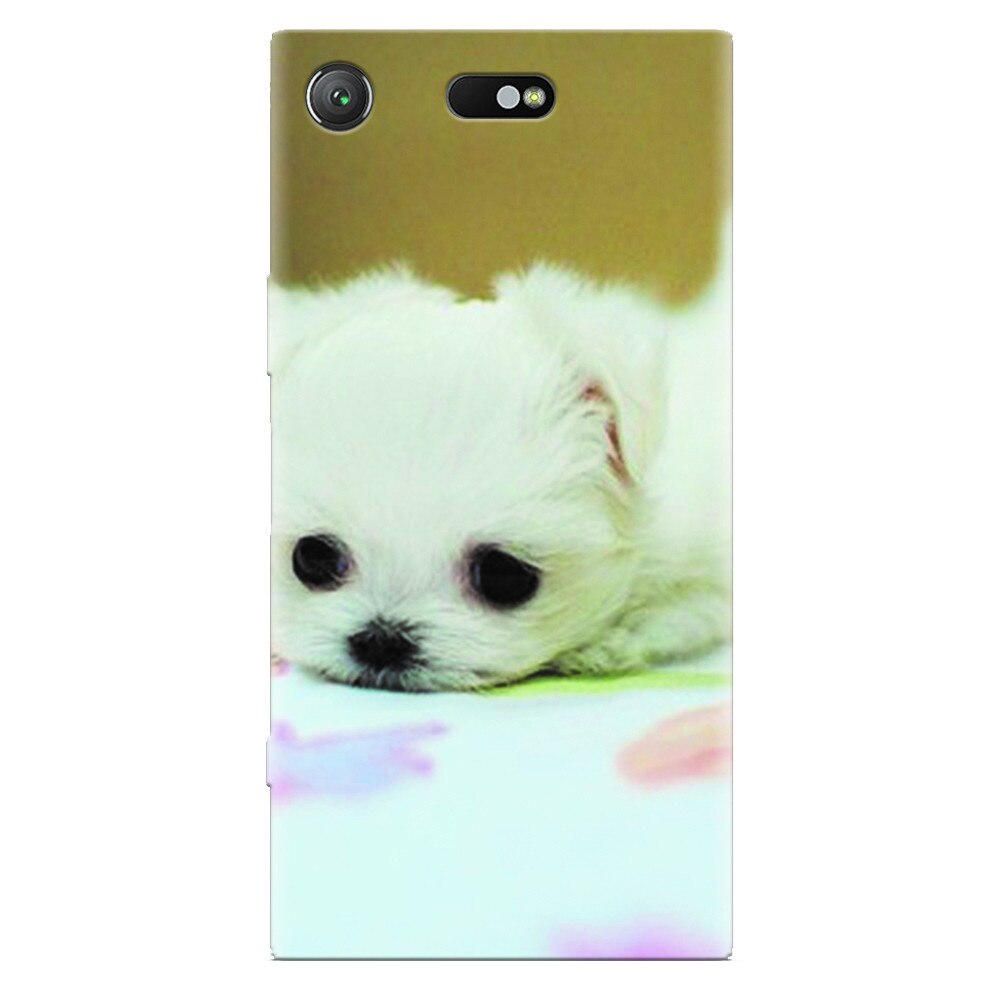 Husa silicon pentru Sony Xperia XZ Compact, Puppies 001