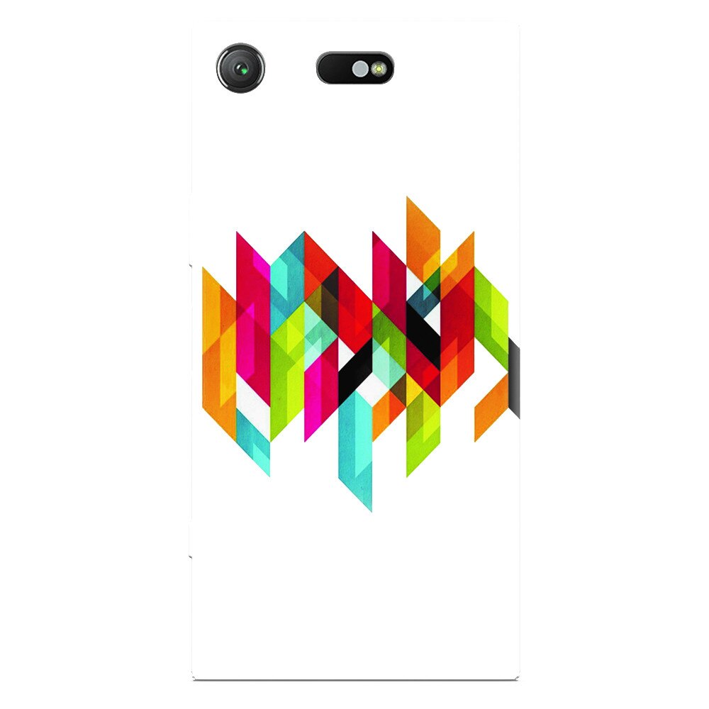 Husa silicon pentru Sony Xperia XZ Compact, Geometric