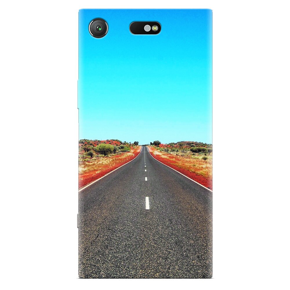 Husa silicon pentru Sony Xperia XZ Compact, Road To Future