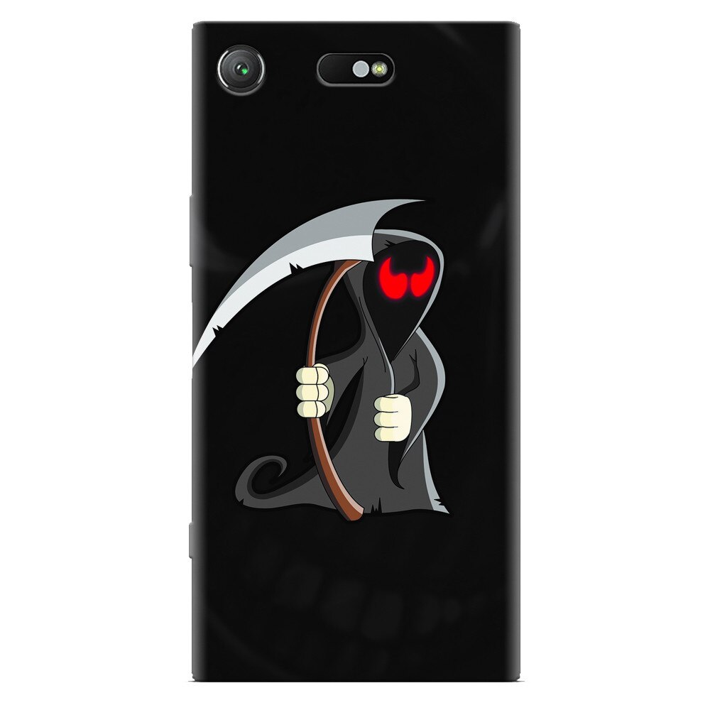Husa silicon pentru Sony Xperia XZ Compact, Grim Reaper
