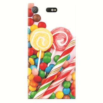 Husa silicon pentru Sony Xperia XZ Compact, Sweet Colorful Candy Husa silicon pentru Sony Xperia XZ Compact, Sweet Colorful Candy