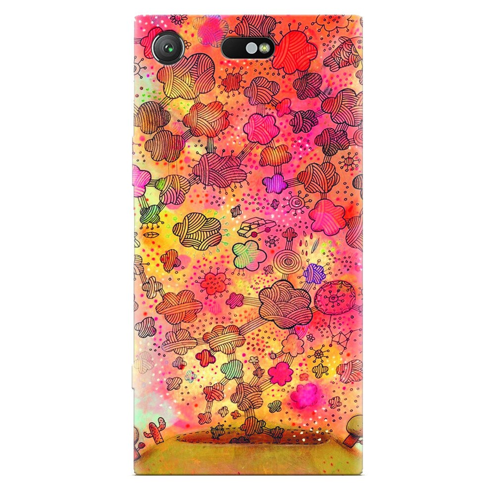 Husa silicon pentru Sony Xperia XZ Compact, Girly X