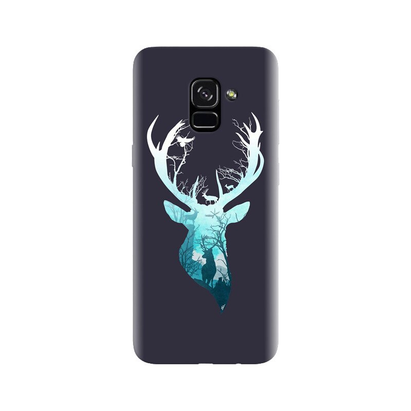 Husa silicon pentru Samsung Galaxy A5 2018, Cerb