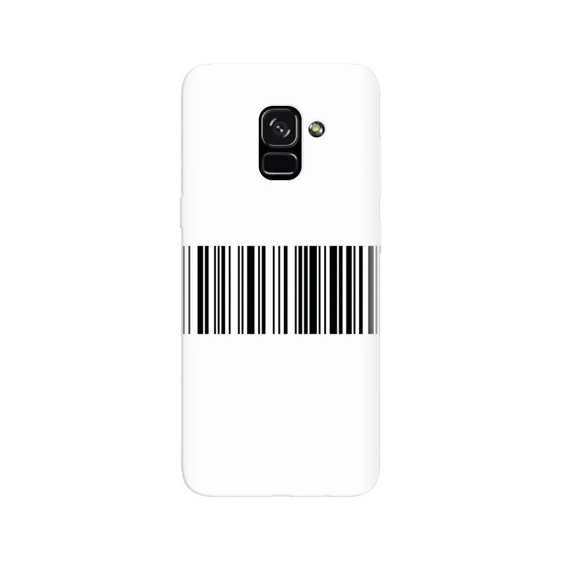Husa silicon pentru Samsung Galaxy A5 2018, Bar Code