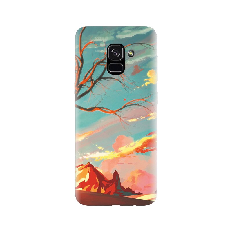 Husa silicon pentru Samsung Galaxy A5 2018, Artistic Landscape