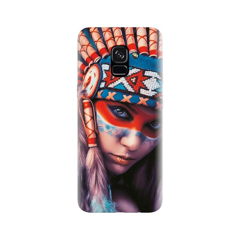 Husa silicon pentru Samsung Galaxy A5 2018, Attractive Girl Model