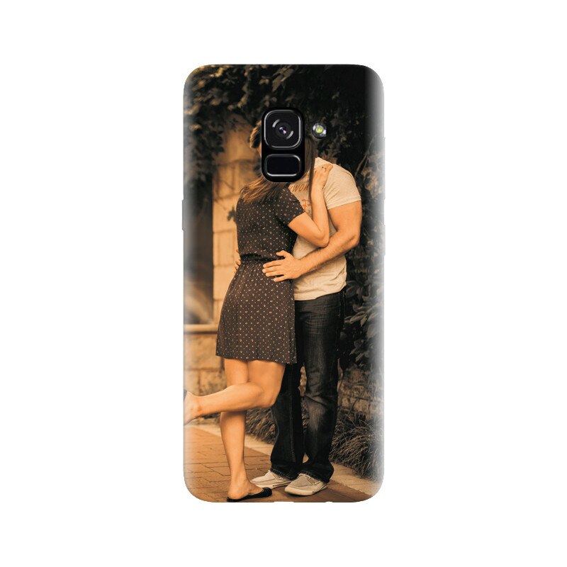 Husa silicon pentru Samsung Galaxy A5 2018, Couple Kiss