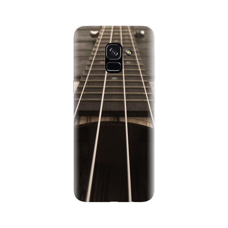 Husa silicon pentru Samsung Galaxy A5 2018, Bass Guitar