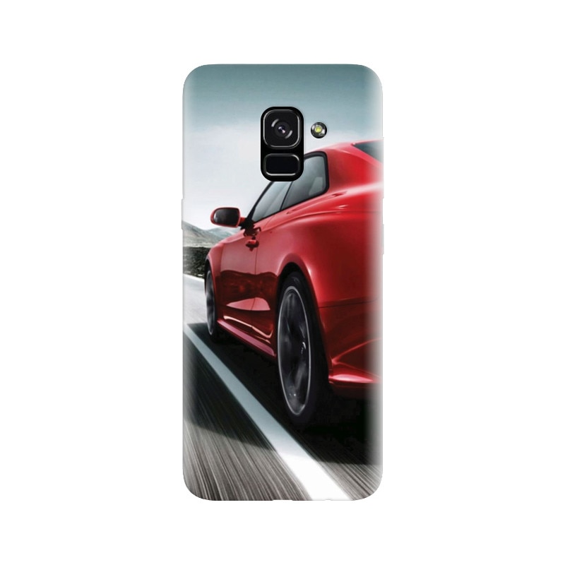 Husa silicon pentru Samsung Galaxy A5 2018, Car On Road