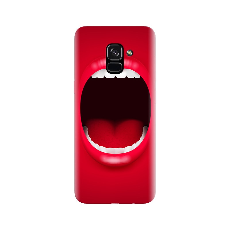 Husa silicon pentru Samsung Galaxy A5 2018, Big Mouth
