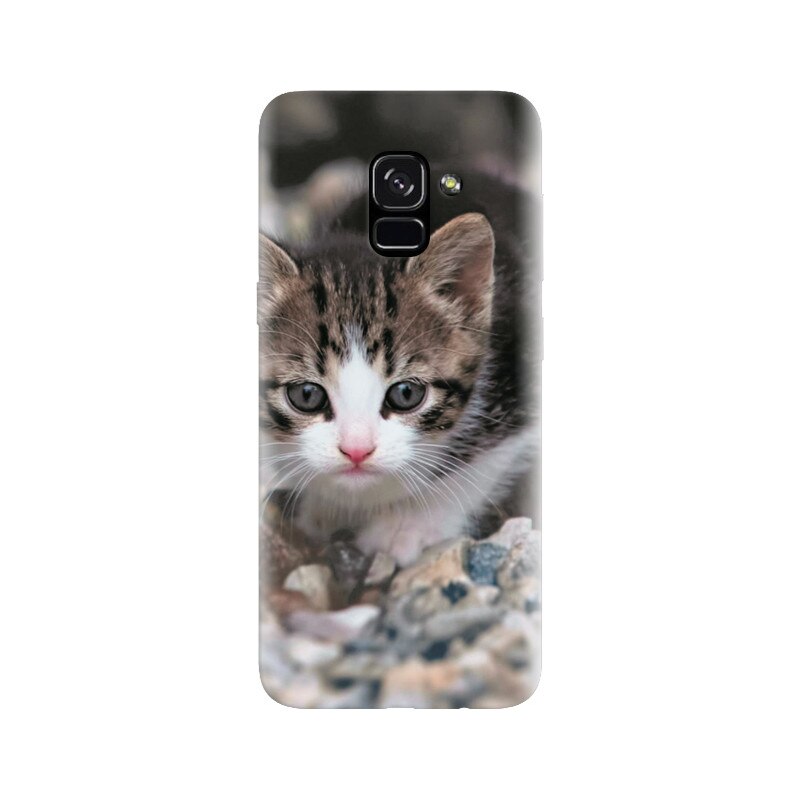 Husa silicon pentru Samsung Galaxy A5 2018, Animal Cat