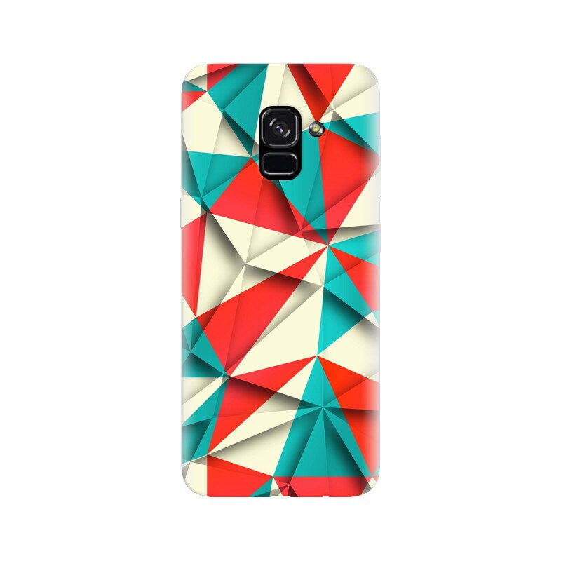 Husa silicon pentru Samsung Galaxy A5 2018, Abstract Vector