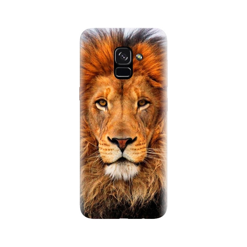 Husa silicon pentru Samsung Galaxy A5 2018, Colorful Lion4