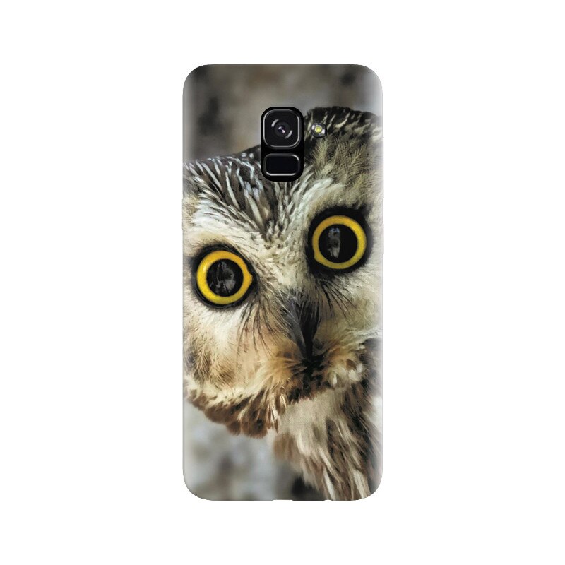 Husa silicon pentru Samsung Galaxy A5 2018, Owl