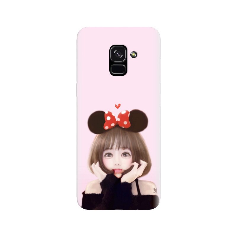 Husa silicon pentru Samsung Galaxy A5 2018, Girly 002