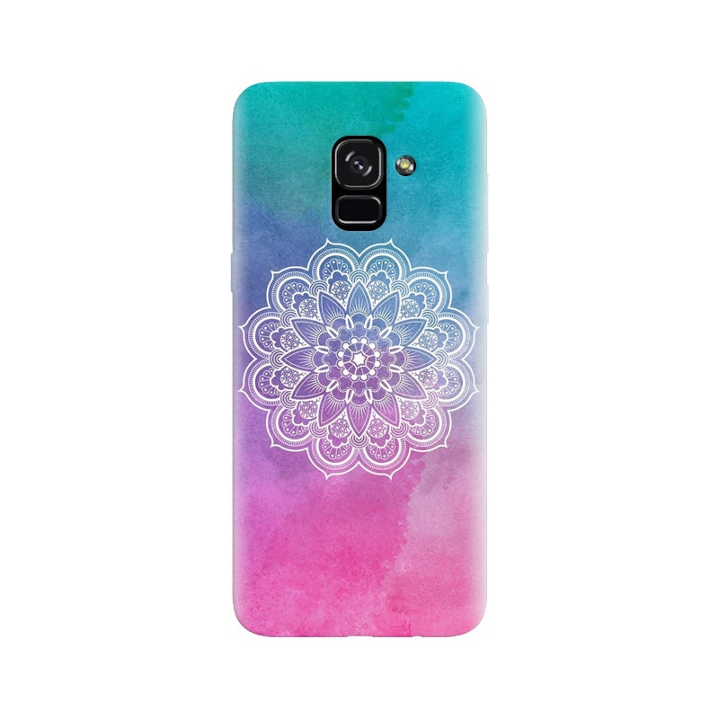 Husa silicon pentru Samsung Galaxy A5 2018, Mandala