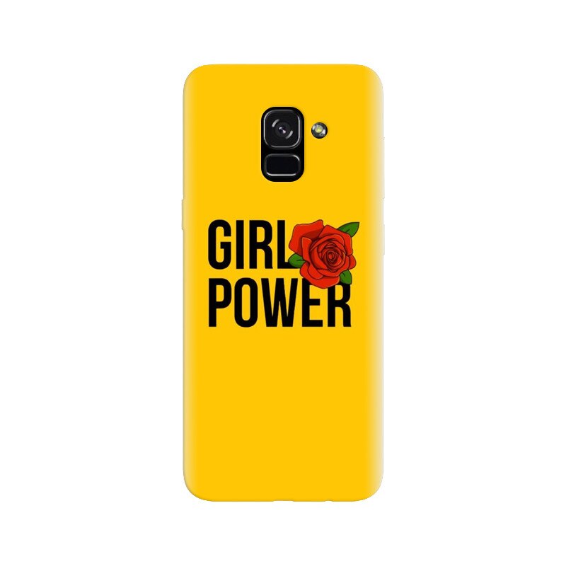 Husa silicon pentru Samsung Galaxy A5 2018, Girl Power