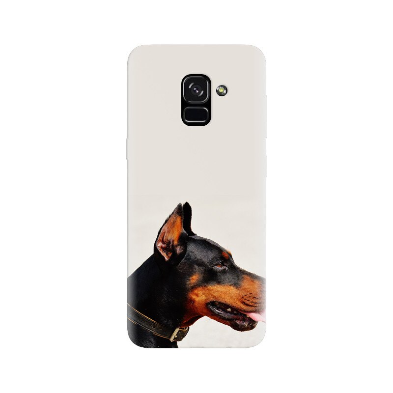 Husa silicon pentru Samsung Galaxy A5 2018, Doberman