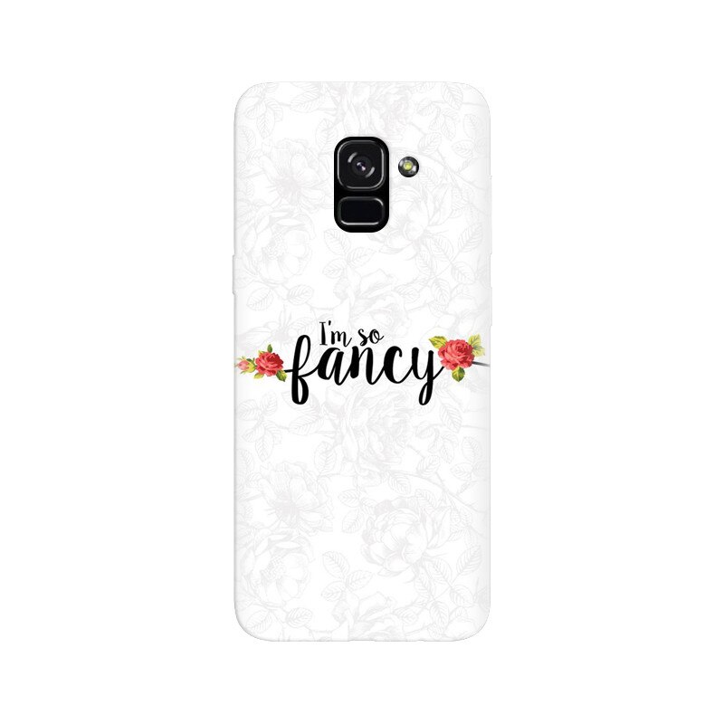 Husa silicon pentru Samsung Galaxy A5 2018, Im So Fancy Floral