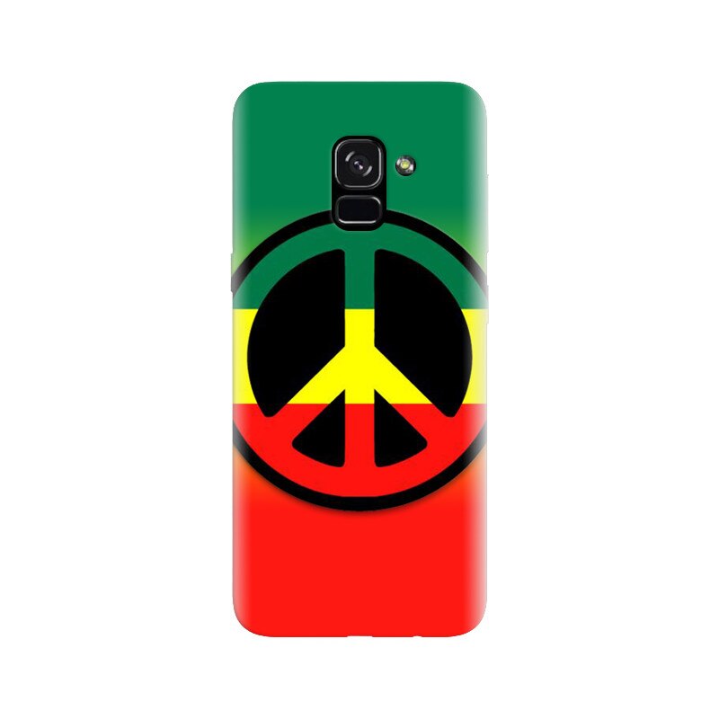 Husa silicon pentru Samsung Galaxy A5 2018, Peace