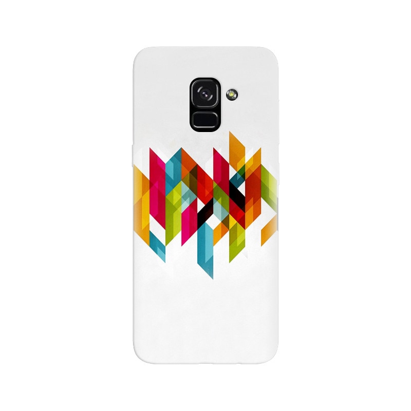 Husa silicon pentru Samsung Galaxy A5 2018, Geometric