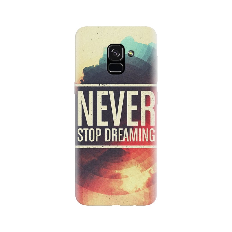 Husa silicon pentru Samsung Galaxy A5 2018, Never Stop Dreaming