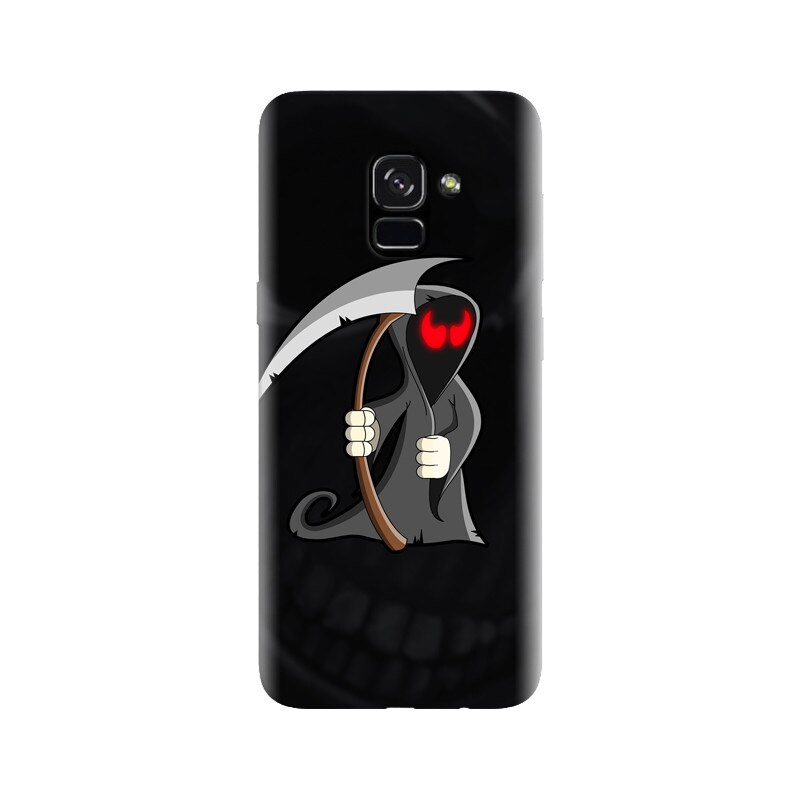 Husa silicon pentru Samsung Galaxy A5 2018, Grim Reaper